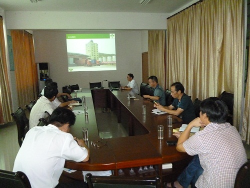 省科技厅李坚义处长考察新奥龙岩生产基地